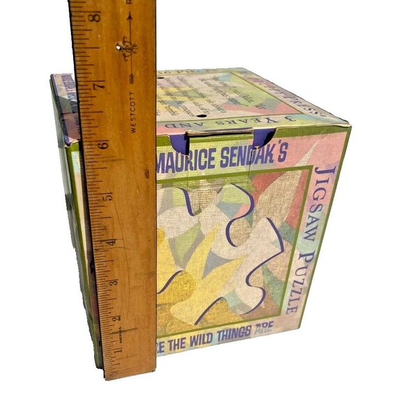 VTG 2001 Maurice Sendak 36 Piece WHERE THE WILD THINGS ARE Puzzle COMPLETE 16x16 - Picture 7 of 11